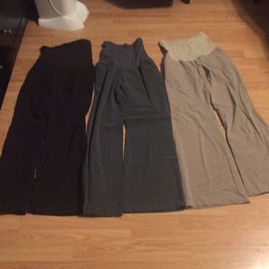 Maternity dress pants lot